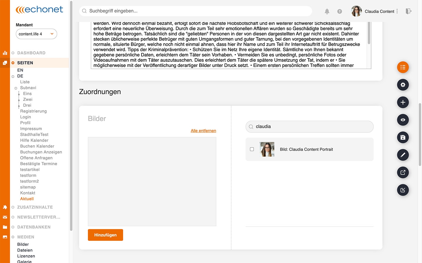 contentlife 4 | Screen Only 08 © echonet.at contentlife 4 | Screen Only 08 © echonet.at