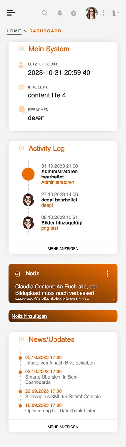 contentlife 4 | Mobile Full Scroll © echonet communication contentlife 4 | Mobile Full Scroll © echonet communication
