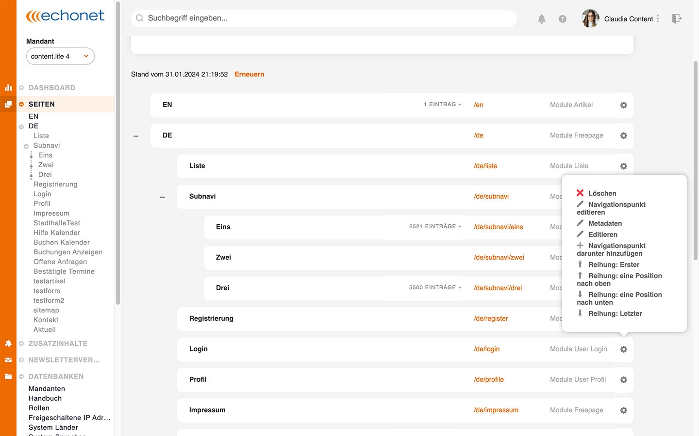 contentlife 4 | Screen Only 15 © echonet.at contentlife 4 | Screen Only 15 © echonet.at